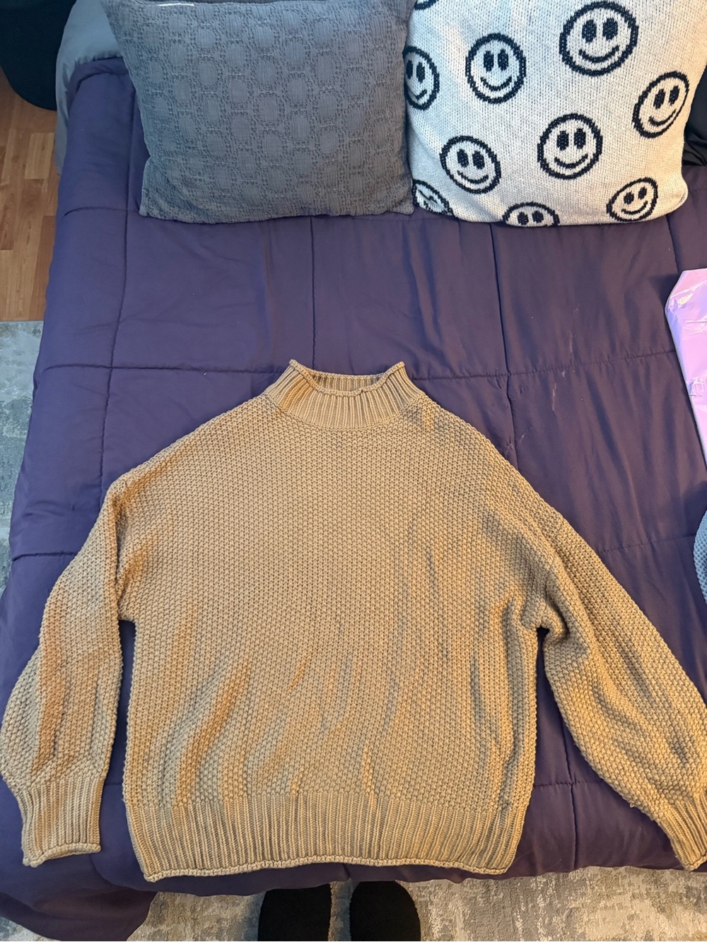 Women’s Knit Sweater - Tan